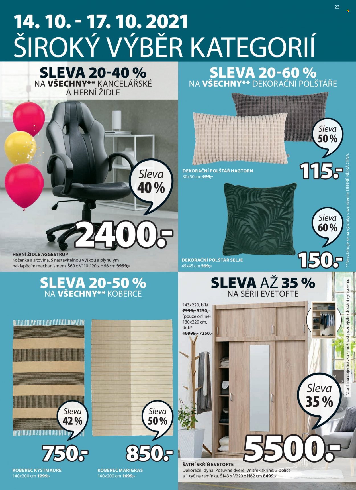 Leták JYSK - 14.10.2021 - 27.10.2021. Strana 23