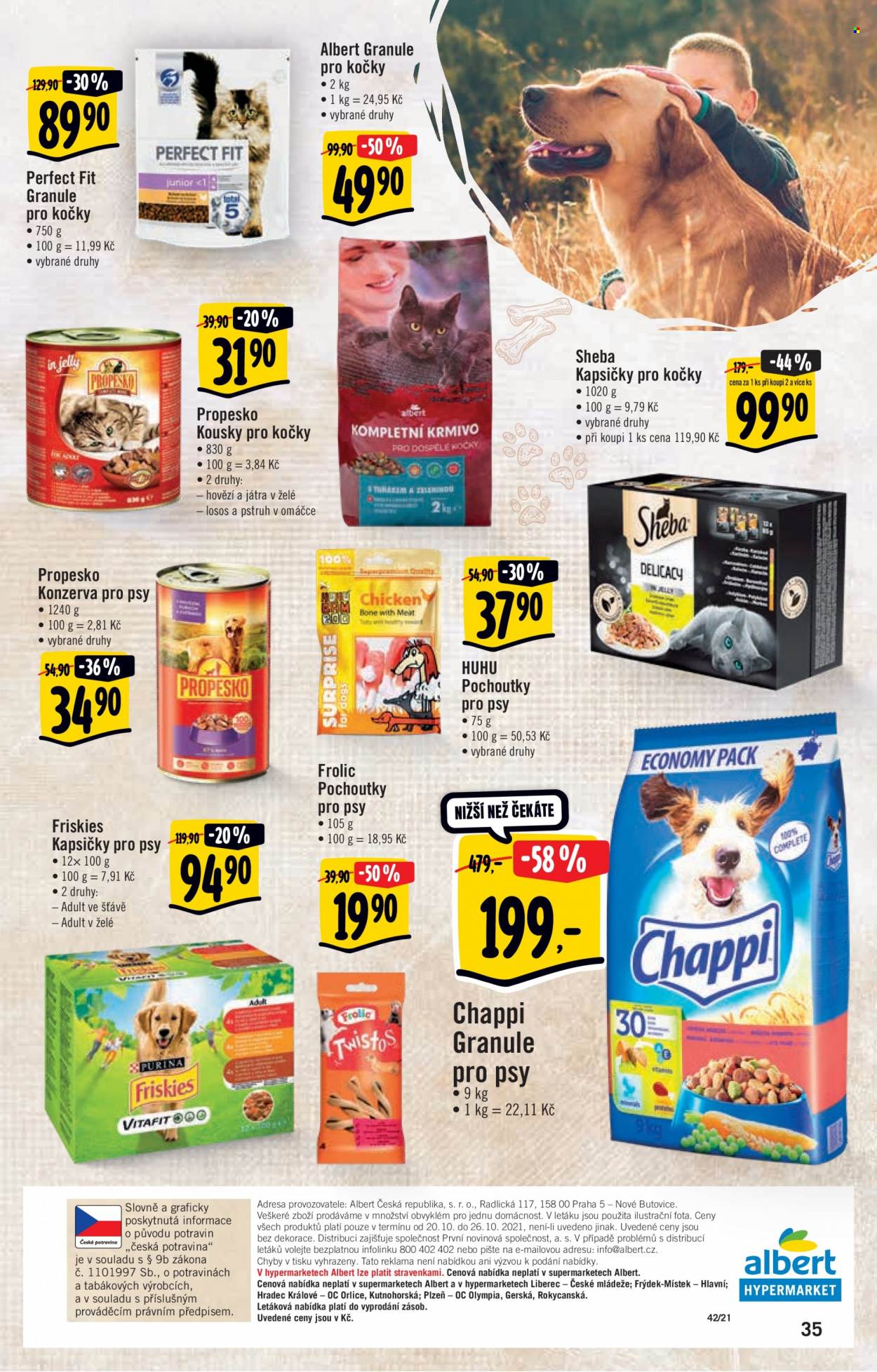 Leták Albert Hypermarket - 20.10.2021 - 26.10.2021. Strana 35