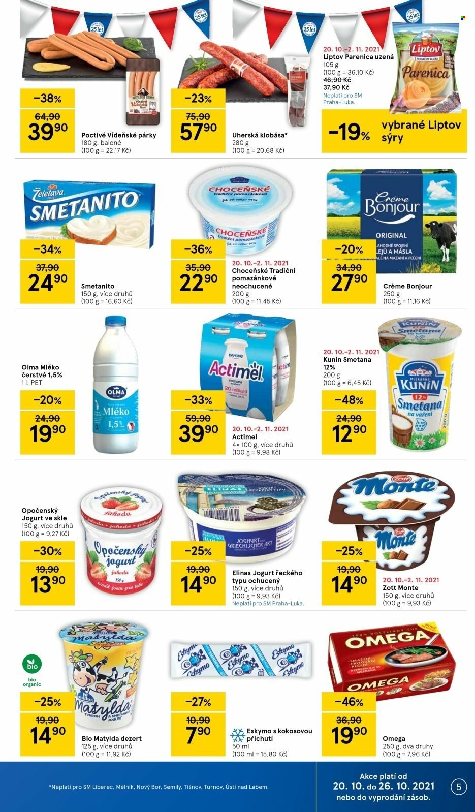 Leták TESCO supermarket - 20.10.2021 - 26.10.2021. Strana 5