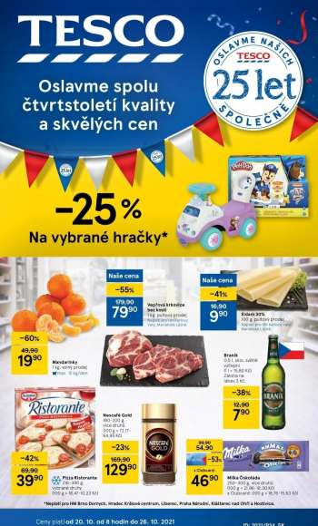 Leták TESCO