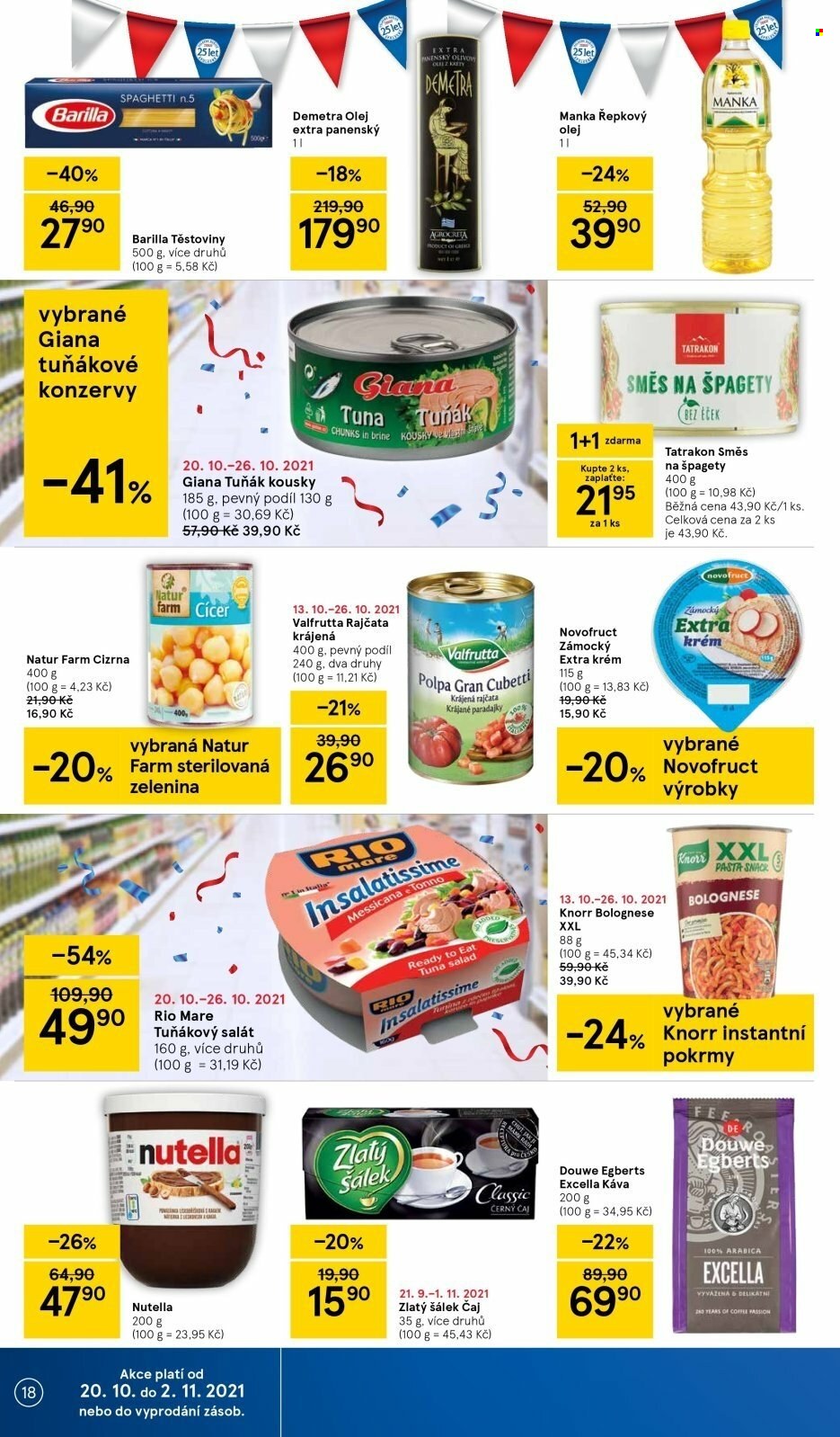 Leták TESCO - 20.10.2021 - 26.10.2021. Strana 18