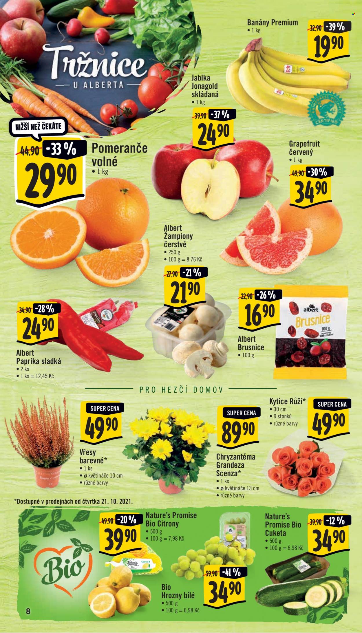 Leták Albert Supermarket - 20.10.2021 - 26.10.2021. Strana 8