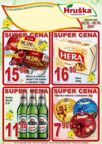 Leták Hruška - 19.10.2021 - 25.10.2021.