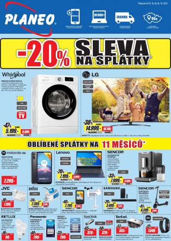 Leták PLANEO Elektro - 18.10.2021 - 26.10.2021.