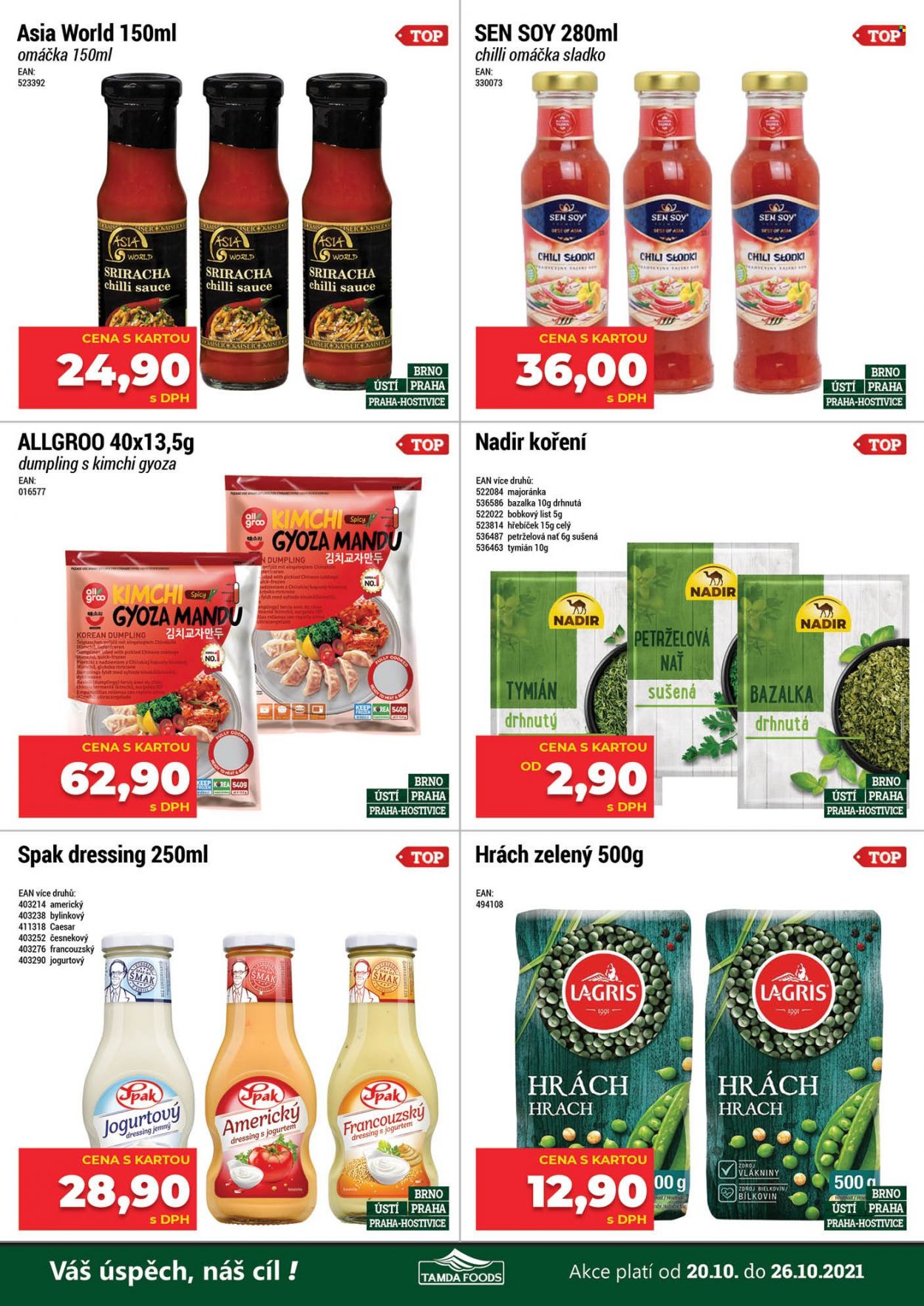 Leták Tamda Foods - 20.10.2021 - 26.10.2021. Strana 29
