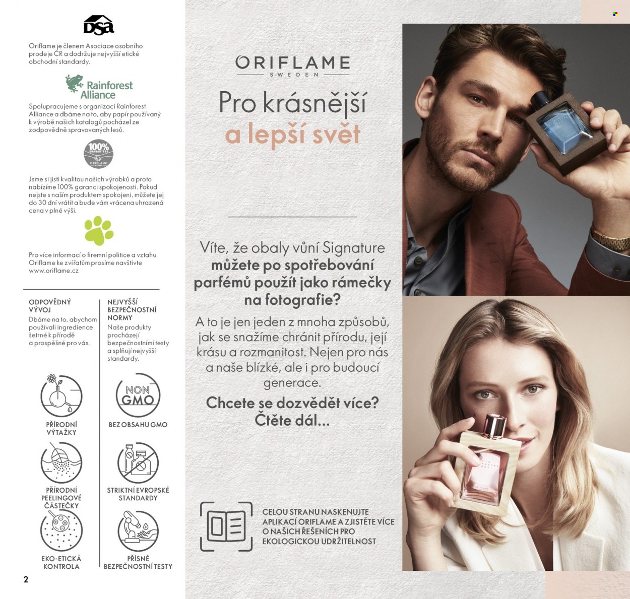Leták ORIFLAME - 19.10.2021 - 8.11.2021. Strana 2