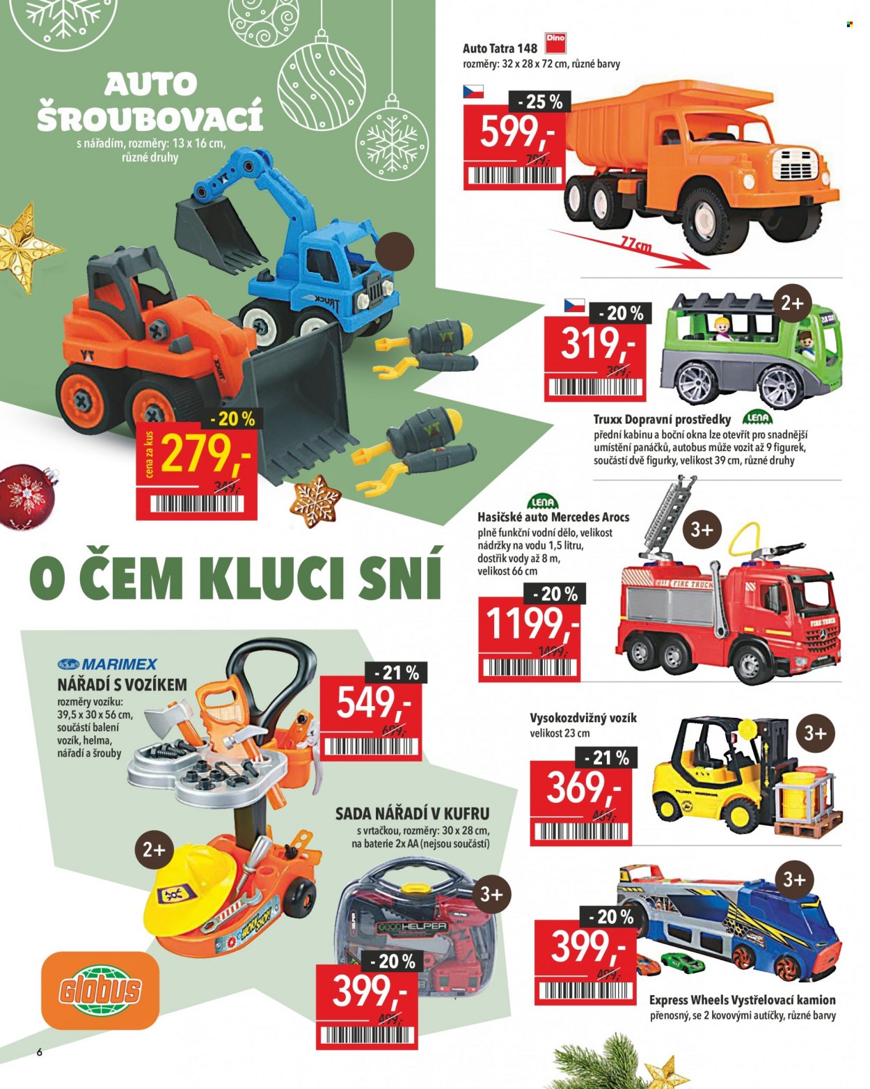 Leták Globus - 21.10.2021 - 23.11.2021. Strana 6