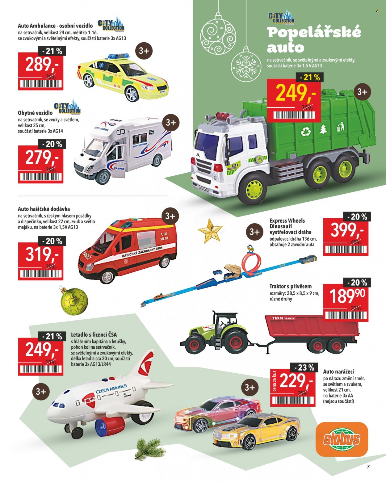 Leták Globus - 21.10.2021 - 23.11.2021. Strana 7