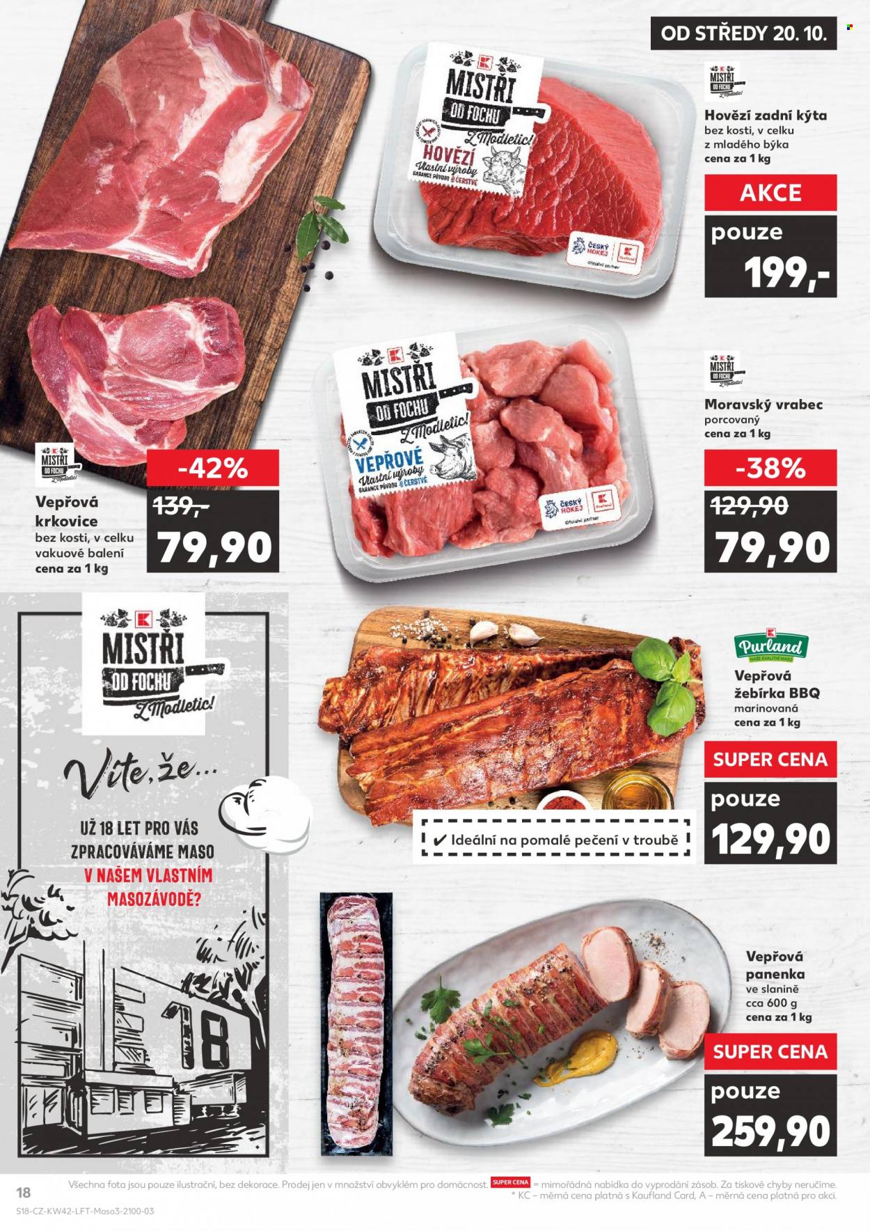 Leták Kaufland - 20.10.2021 - 24.10.2021. Strana 18