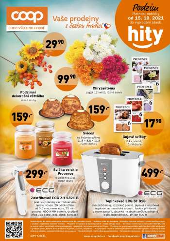 Leták Konzum - 15.10.2021 - 14.11.2021.