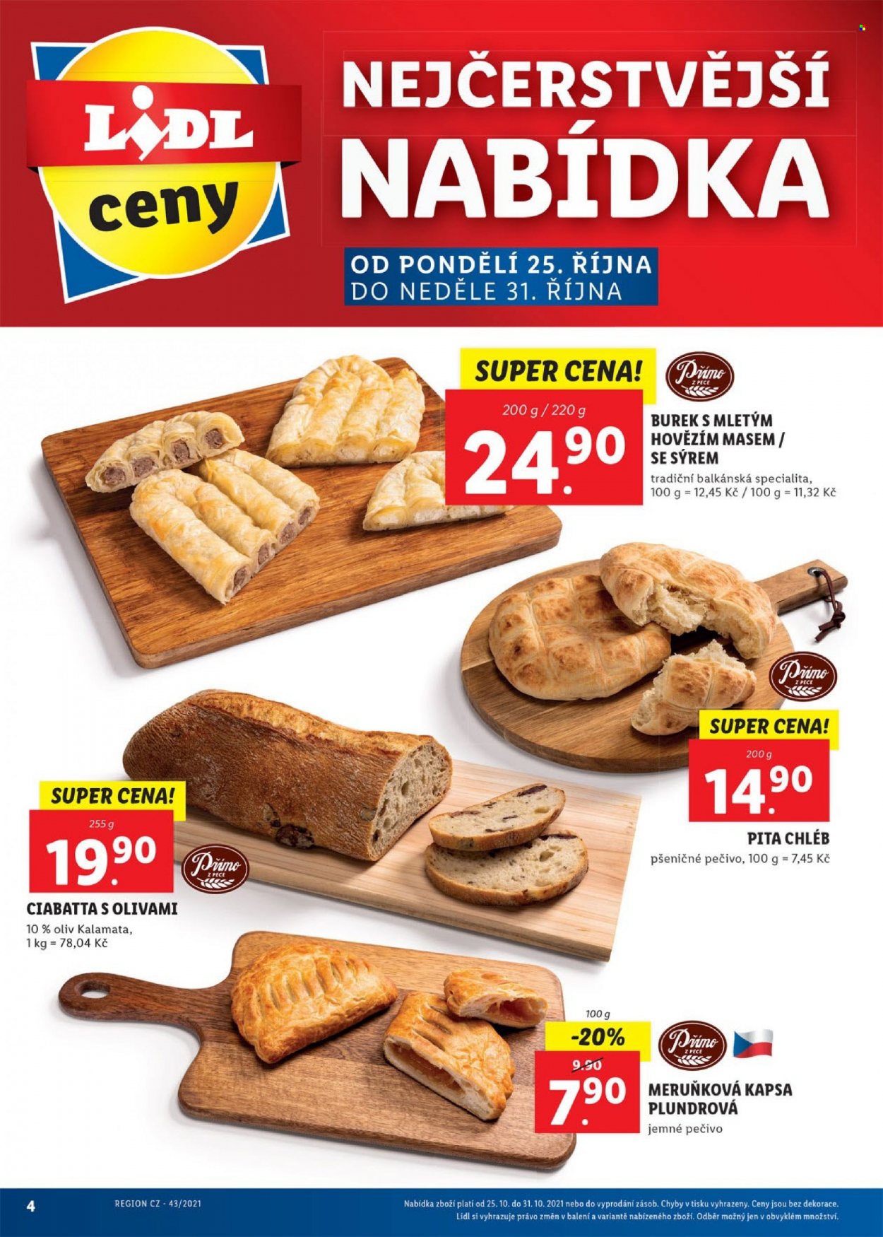 Leták Lidl - 25.10.2021 - 31.10.2021. Strana 4
