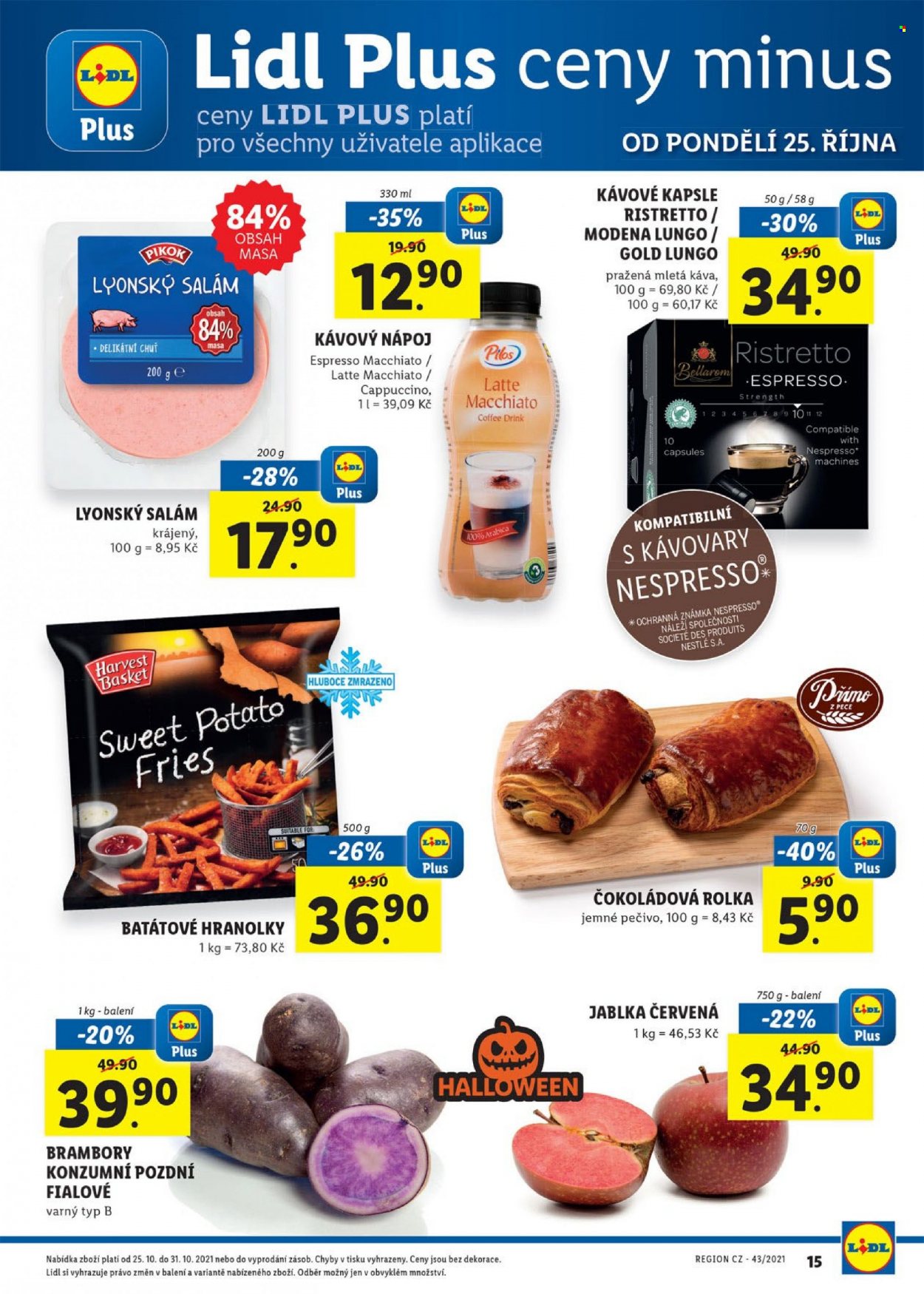 Leták Lidl - 25.10.2021 - 31.10.2021. Strana 15