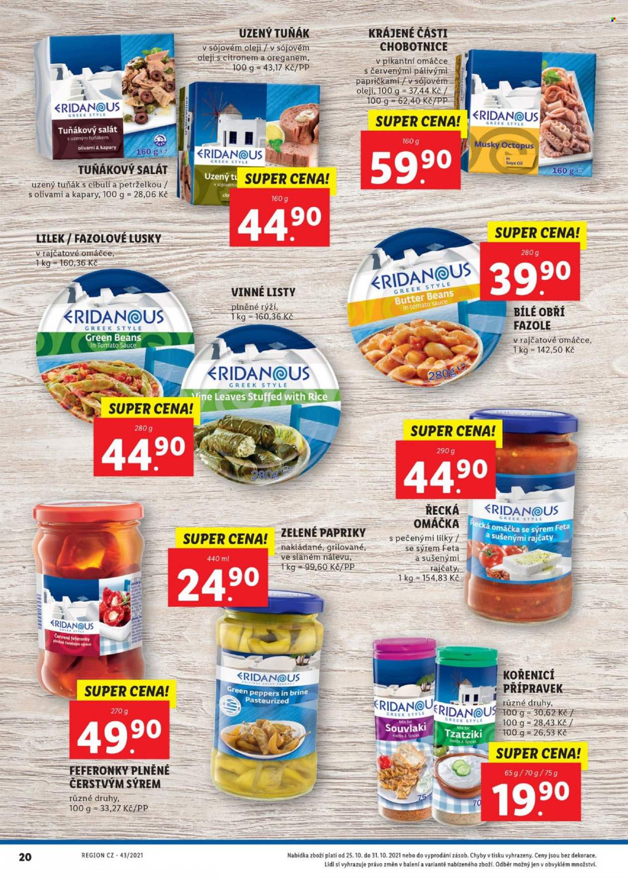 Leták Lidl - 25.10.2021 - 31.10.2021. Strana 20