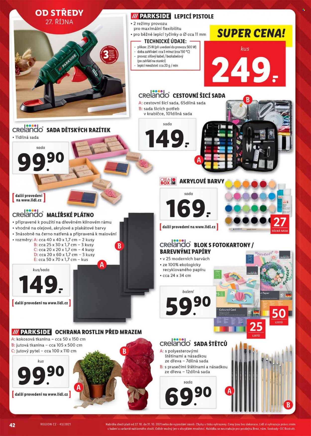 Leták Lidl - 25.10.2021 - 31.10.2021. Strana 42