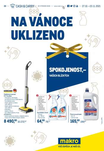 Leták MAKRO - 27.10.2021 - 23.11.2021.