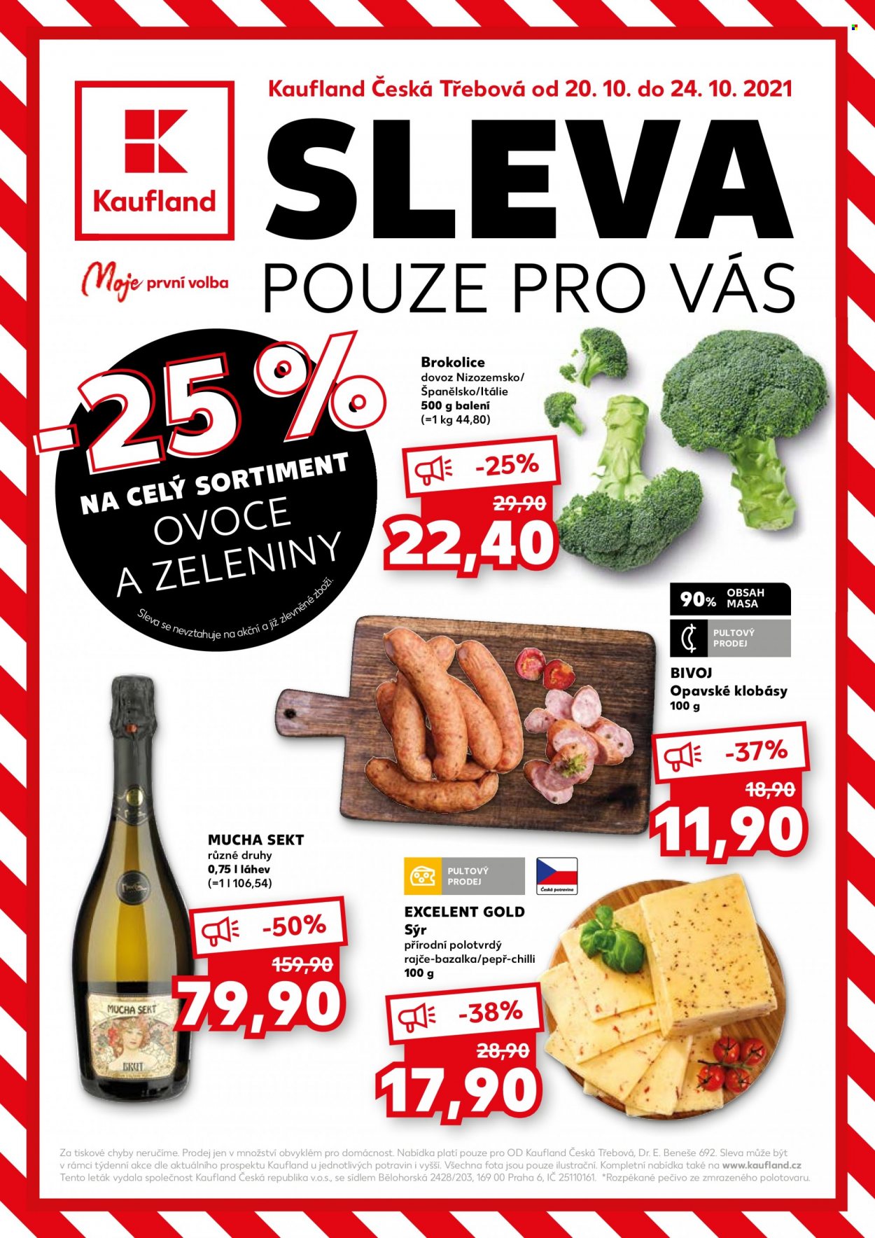 Leták Kaufland - 20.10.2021 - 24.10.2021. Strana 1
