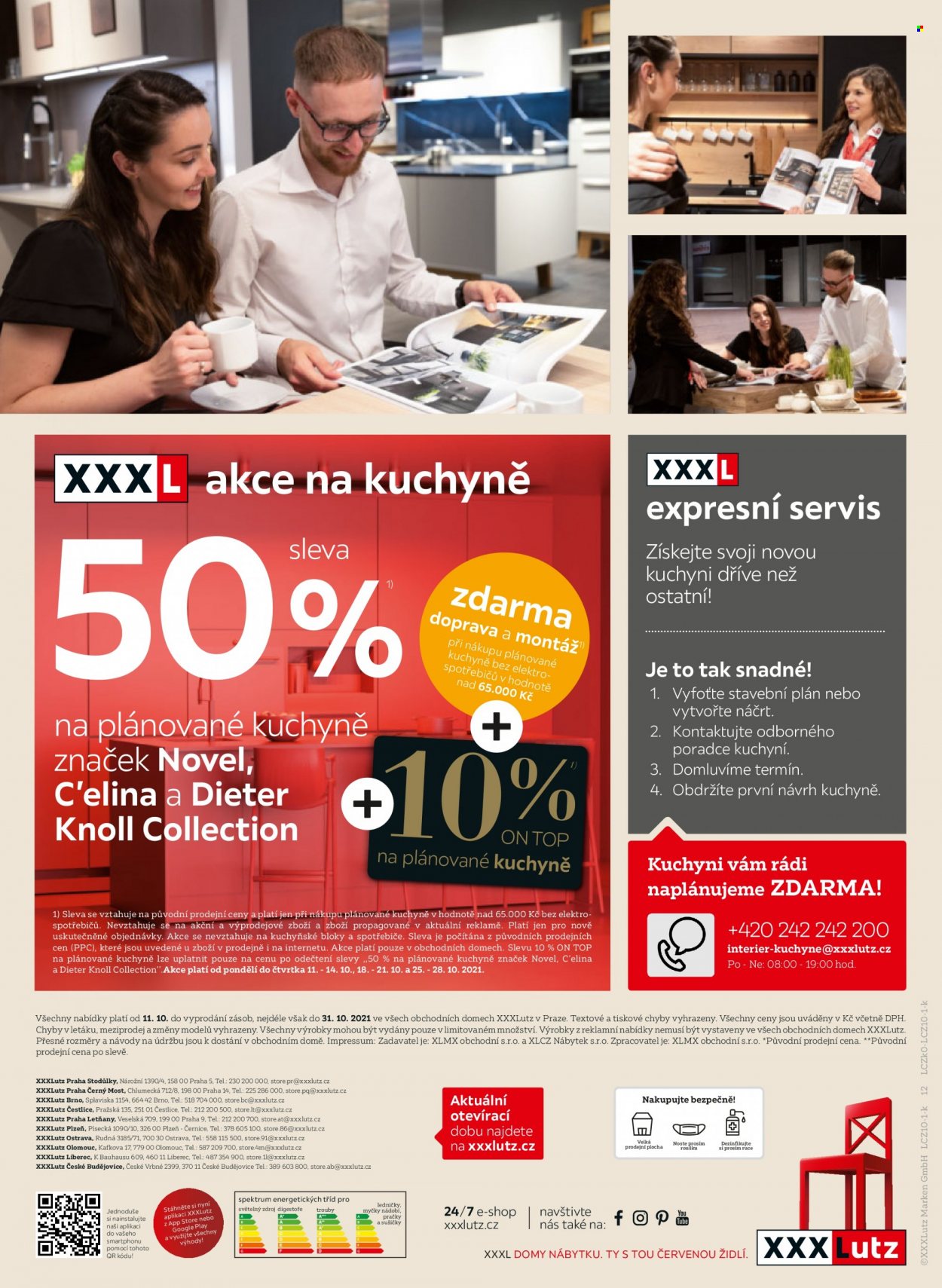 Leták XXXLutz - 12.10.2021 - 31.10.2021. Strana 12