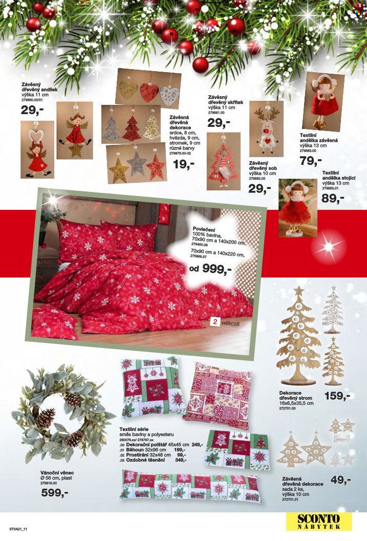 Leták SCONTO NÁBYTEK. Strana 11