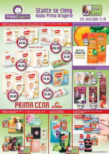 Leták Prima Drogerie - 3.11.2021 - 24.11.2021.