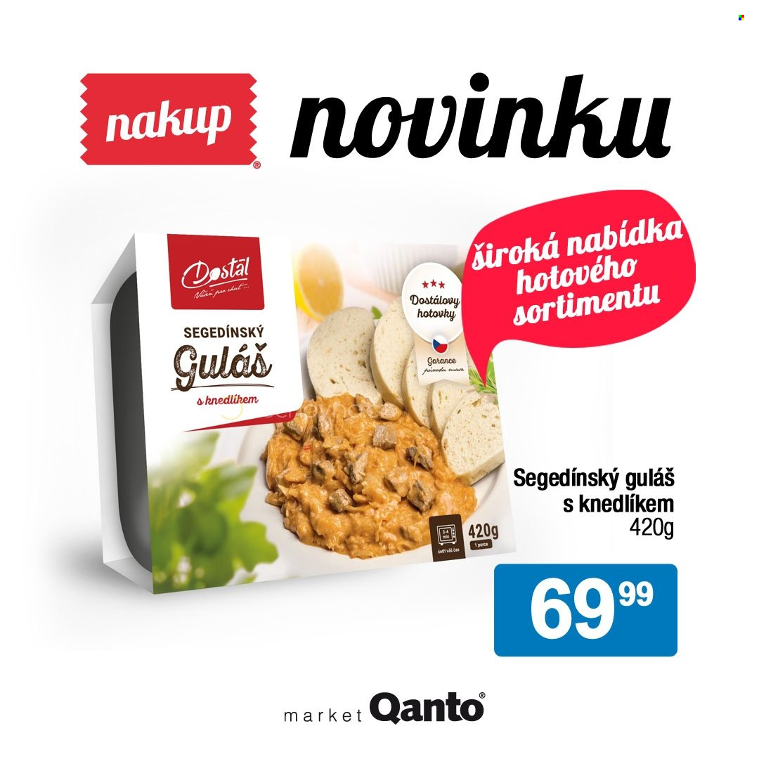 Leták Qanto market - 22.10.2021 - 24.10.2021. Strana 1