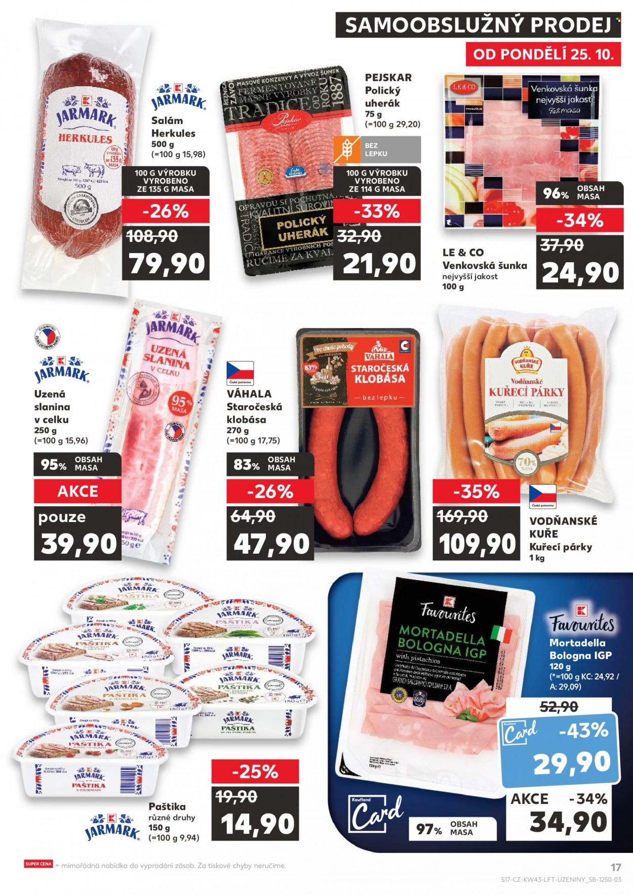 Leták Kaufland - 25.10.2021 - 2.11.2021. Strana 17