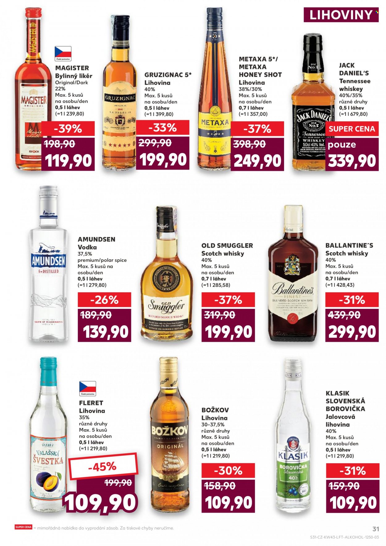 Leták Kaufland - 25.10.2021 - 2.11.2021. Strana 31
