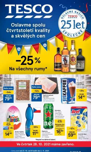 Leták TESCO