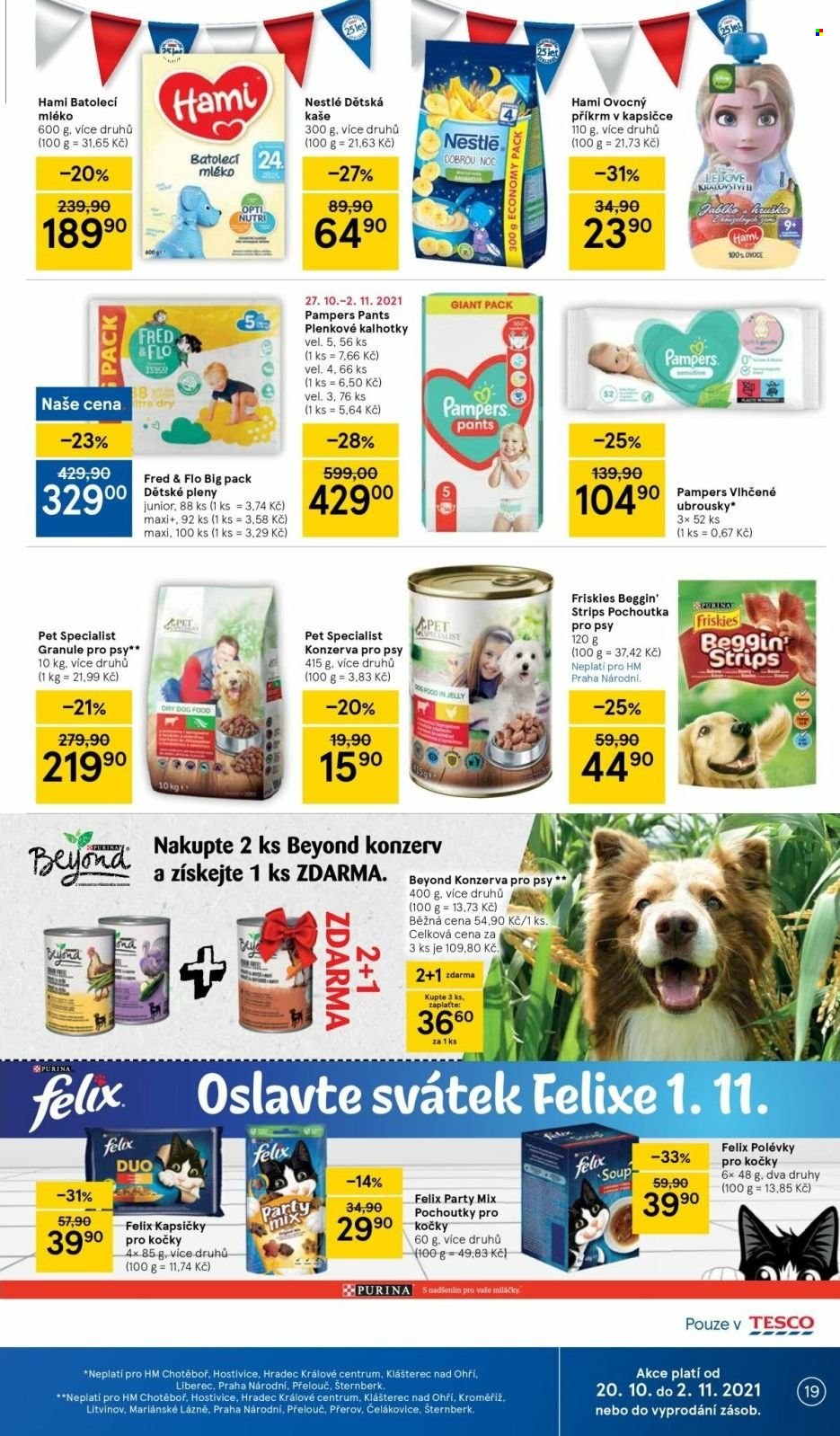 Leták TESCO - 27.10.2021 - 2.11.2021. Strana 19