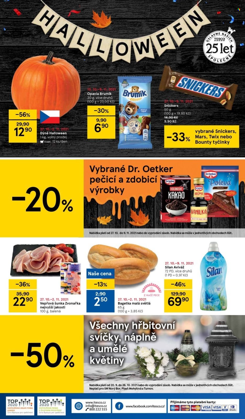 Leták TESCO supermarket - 27.10.2021 - 2.11.2021. Strana 8