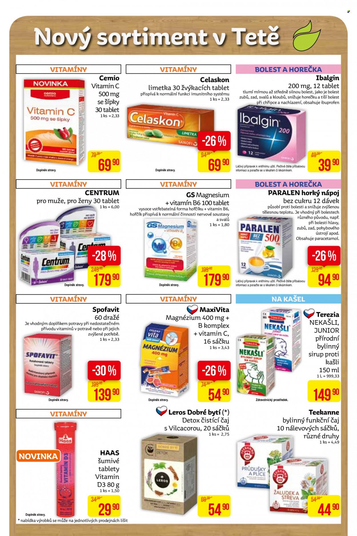 Leták Teta drogerie - 26.10.2021 - 8.11.2021. Strana 4