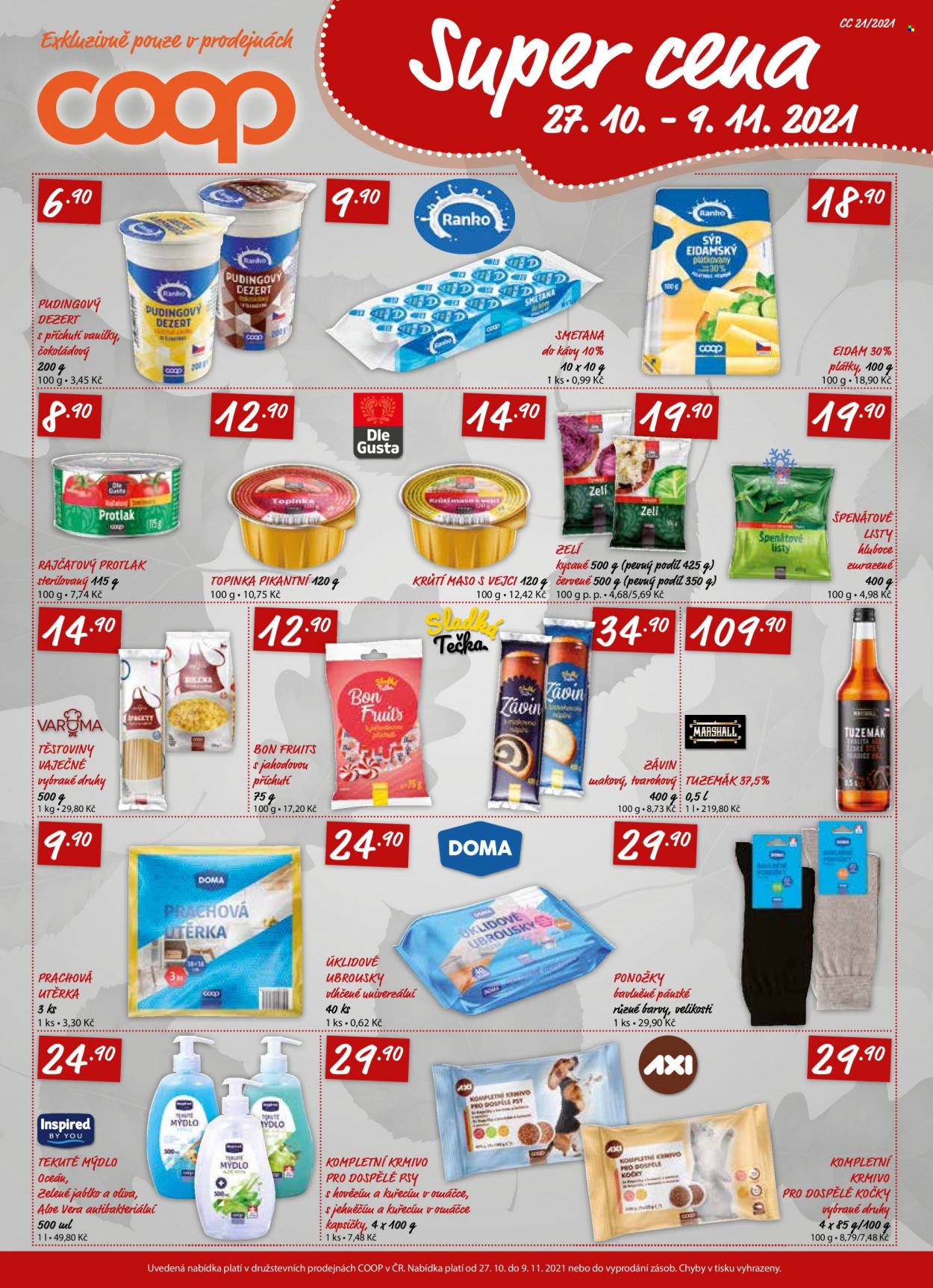 Leták coop TERNO - 27.10.2021 - 2.11.2021. Strana 11