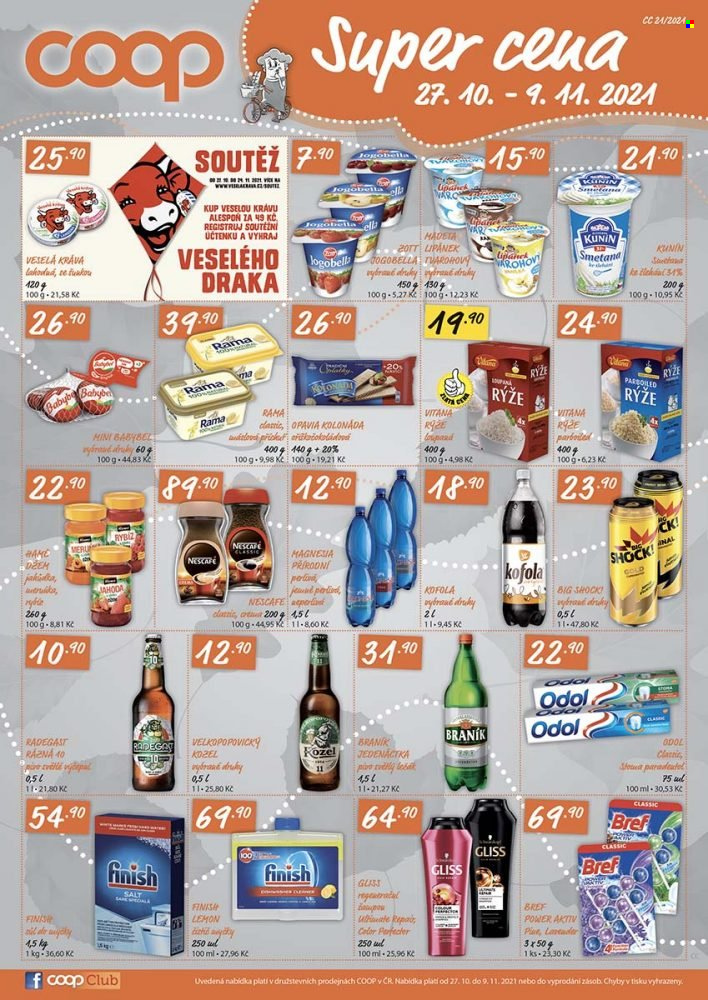 Leták coop TUTY - 27.10.2021 - 9.11.2021. Strana 10