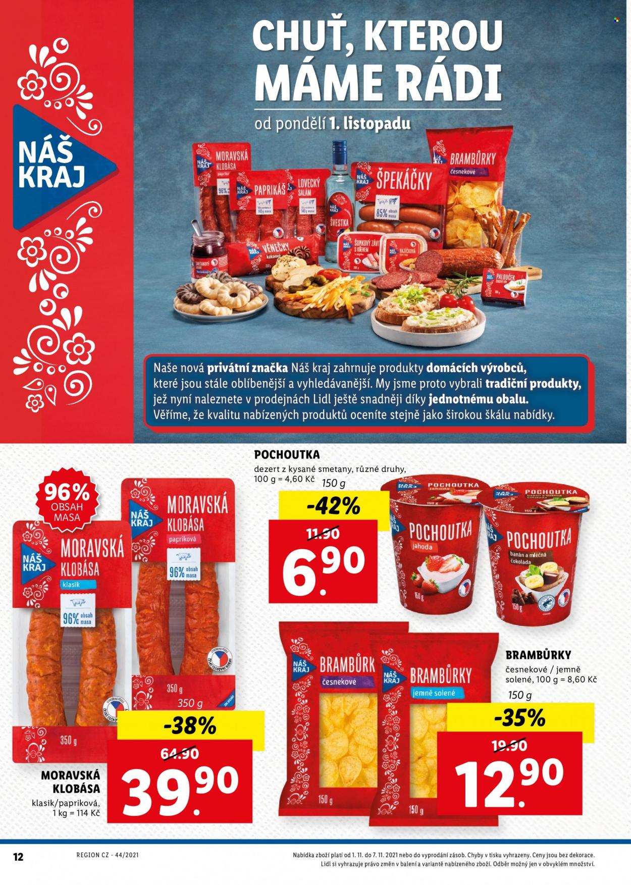 Leták Lidl - 1.11.2021 - 7.11.2021. Strana 12
