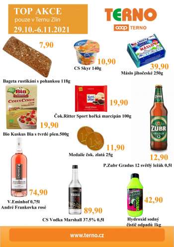 Leták coop TERNO - 29.10.2021 - 6.11.2021.