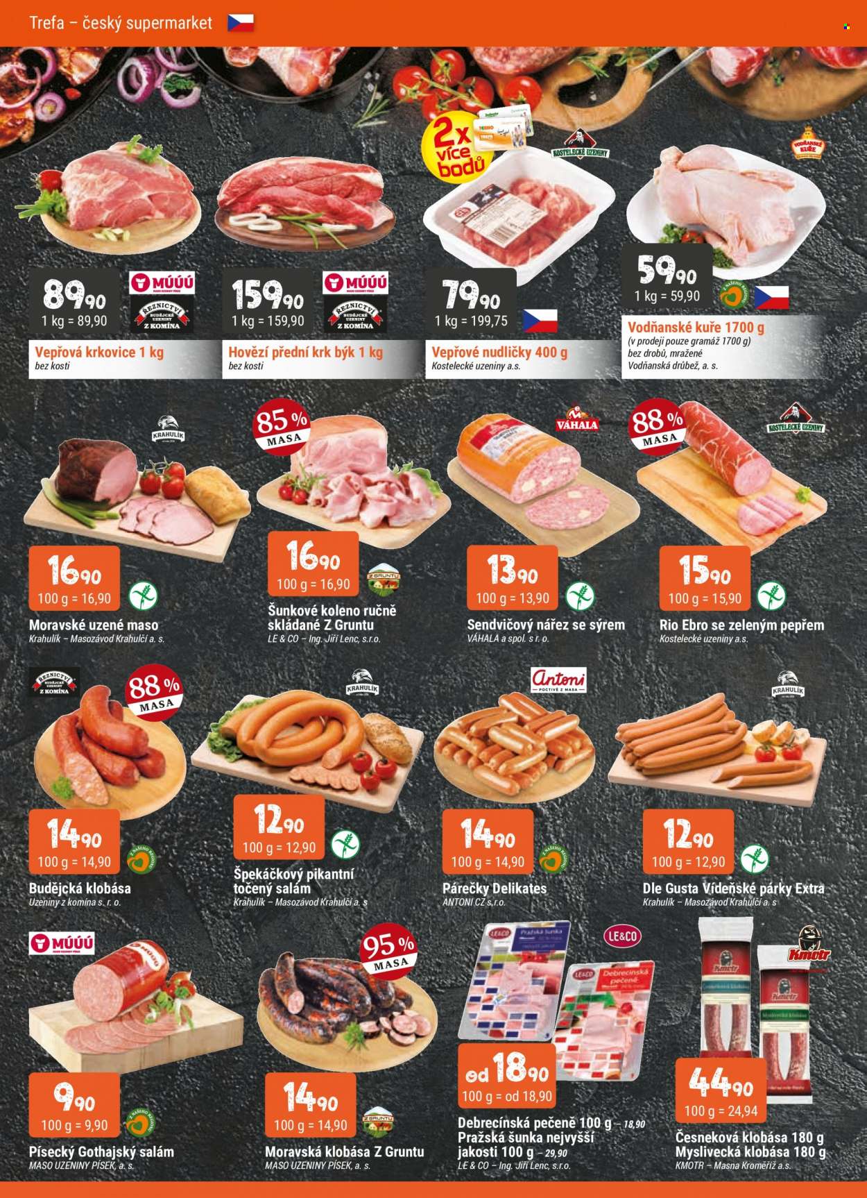 Leták TREFA coop - 3.11.2021 - 9.11.2021. Strana 2