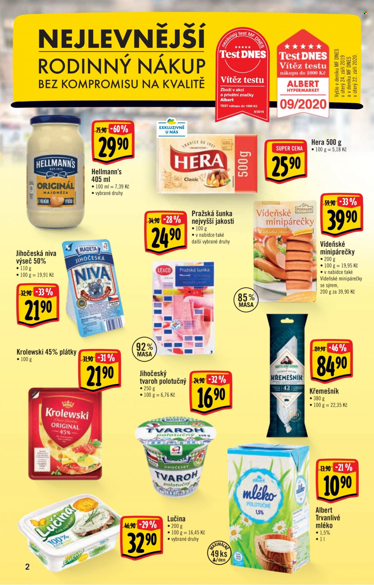 Leták Albert Hypermarket - 3.11.2021 - 9.11.2021. Strana 2