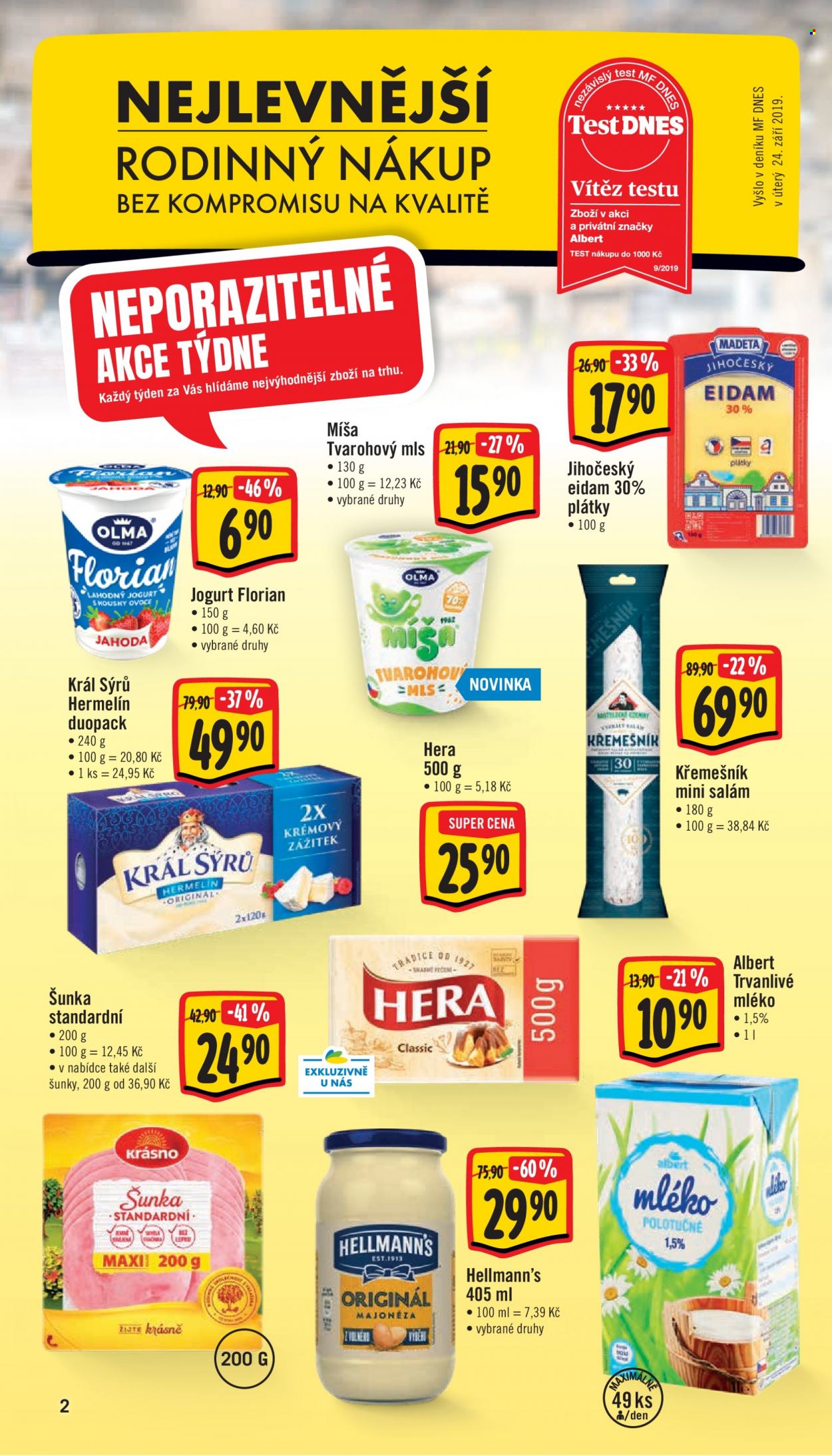 Leták Albert Supermarket - 3.11.2021 - 9.11.2021. Strana 2