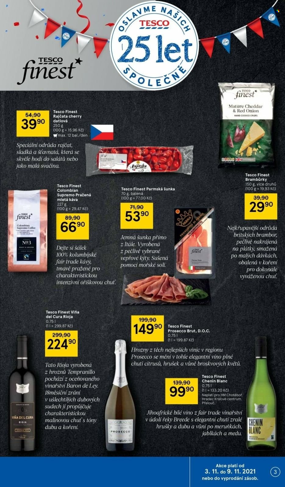 Leták TESCO - 3.11.2021 - 9.11.2021. Strana 3