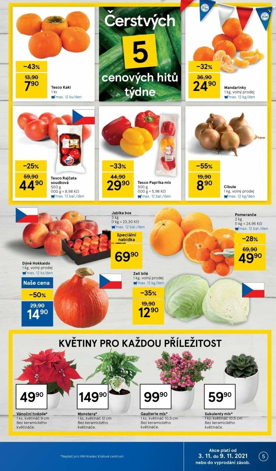 Leták TESCO - 3.11.2021 - 9.11.2021. Strana 5