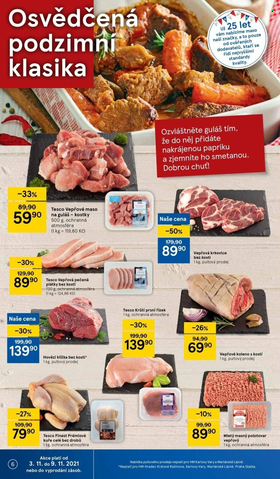 Leták TESCO - 3.11.2021 - 9.11.2021. Strana 6
