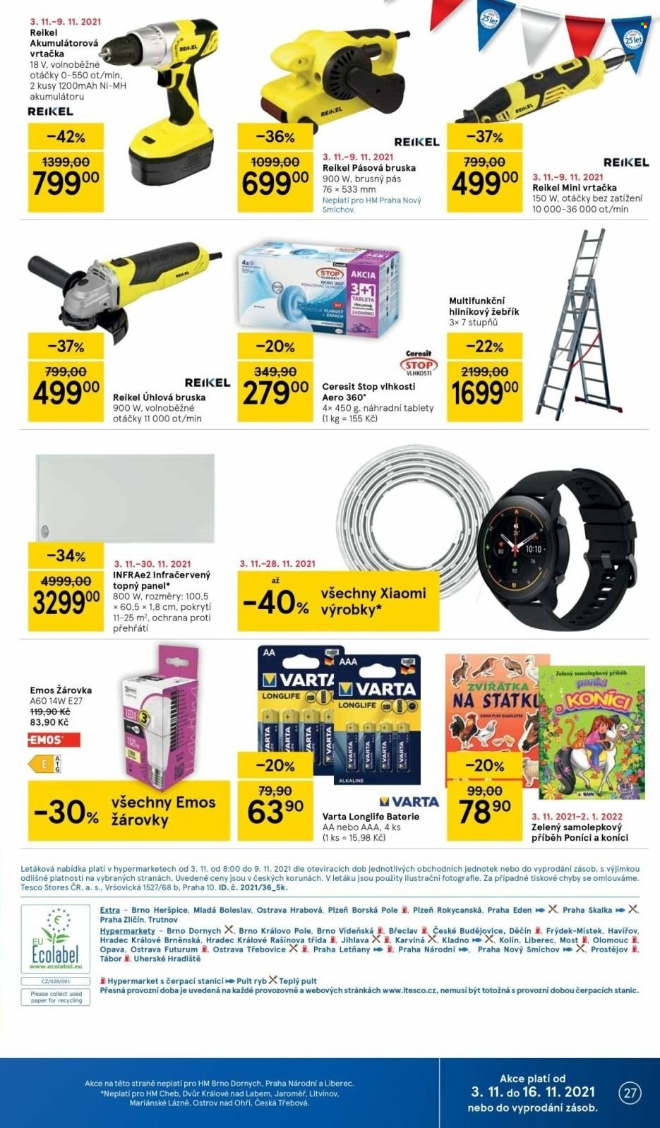Leták TESCO - 3.11.2021 - 9.11.2021. Strana 27