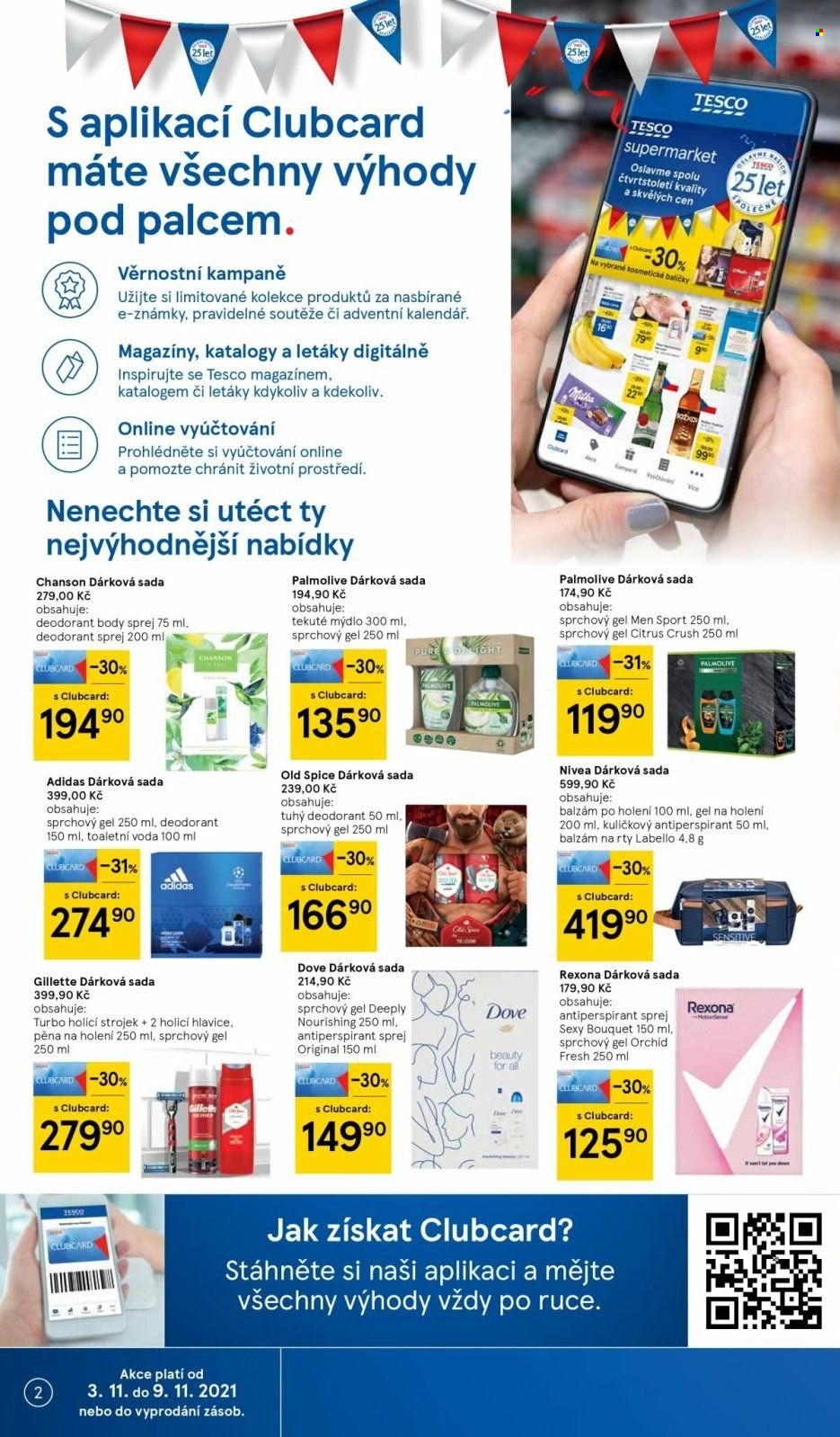 Leták TESCO supermarket - 3.11.2021 - 9.11.2021. Strana 2