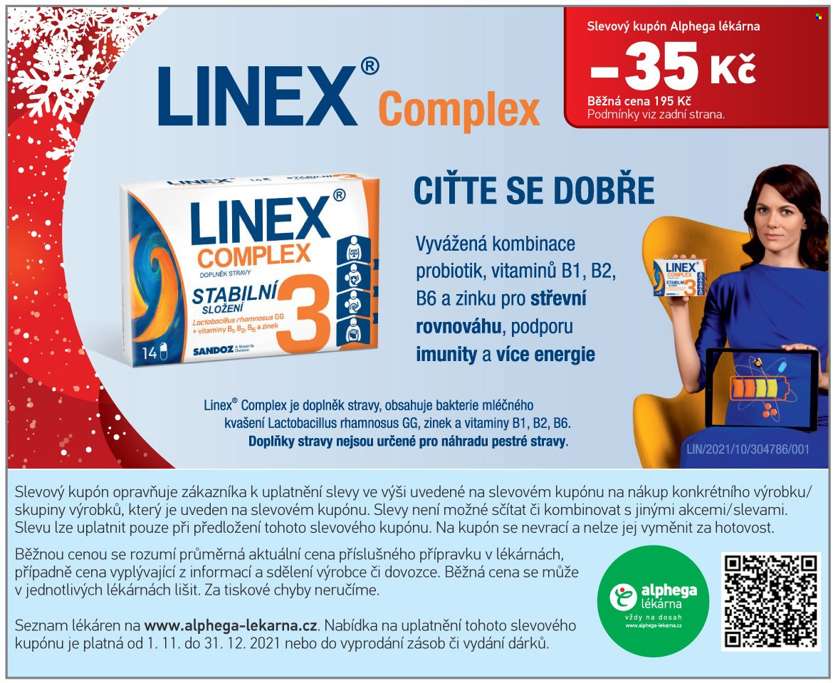 Leták Alphega lékárna - 1.11.2021 - 31.12.2021. Strana 7