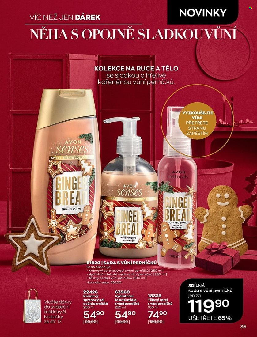 Leták AVON - 1.11.2021 - 30.11.2021. Strana 35
