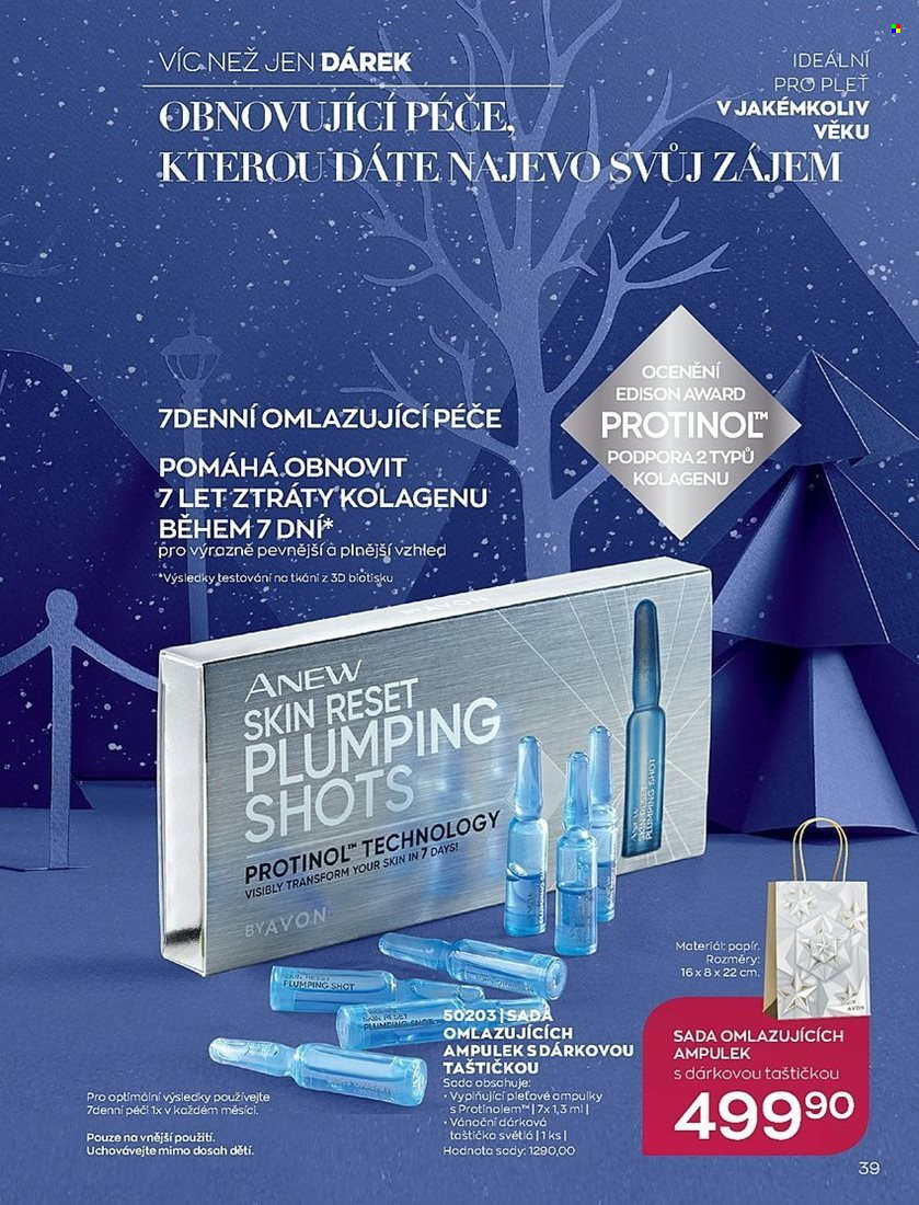 Leták AVON - 1.11.2021 - 30.11.2021. Strana 39