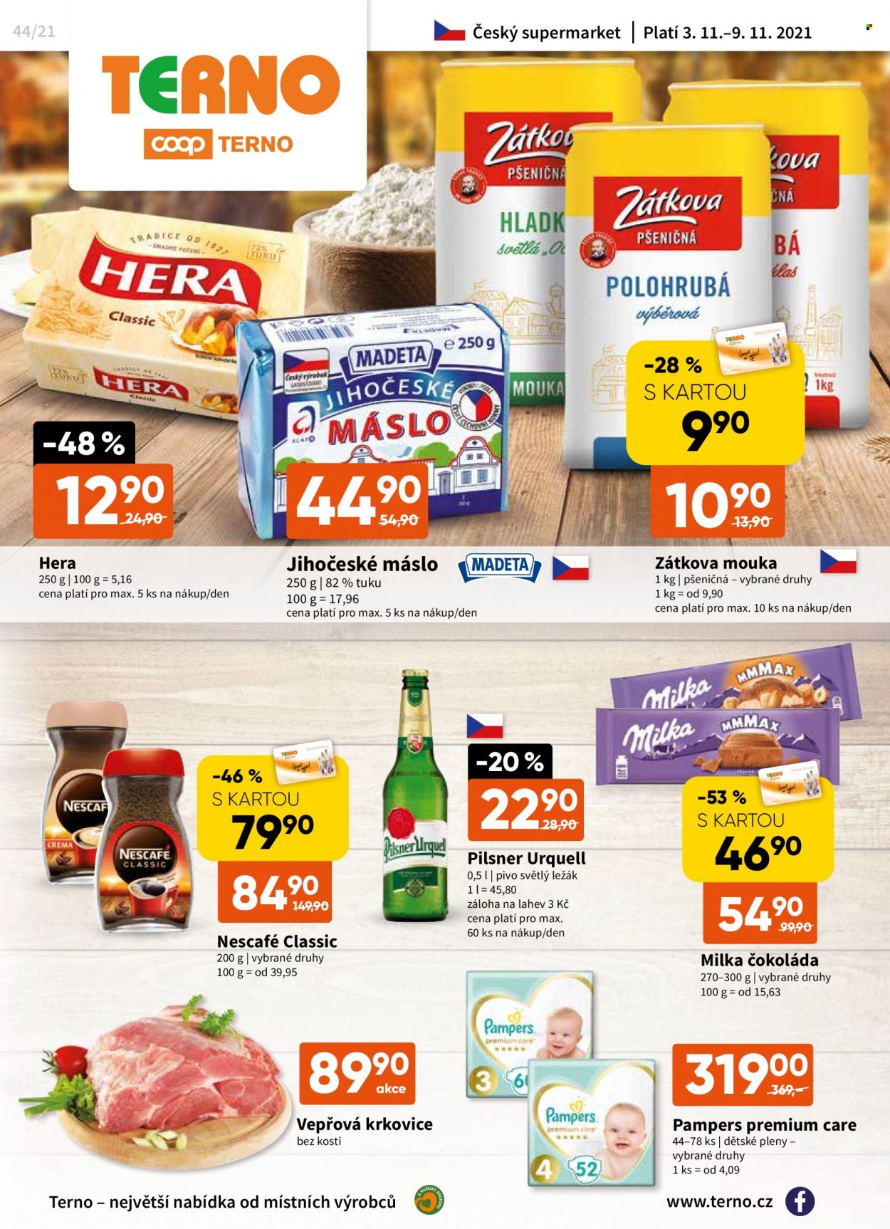 Leták coop TERNO - 3.11.2021 - 9.11.2021. Strana 1