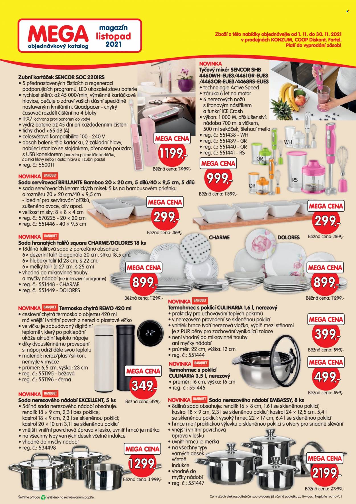 Leták Konzum - 1.11.2021 - 30.11.2021. Strana 2