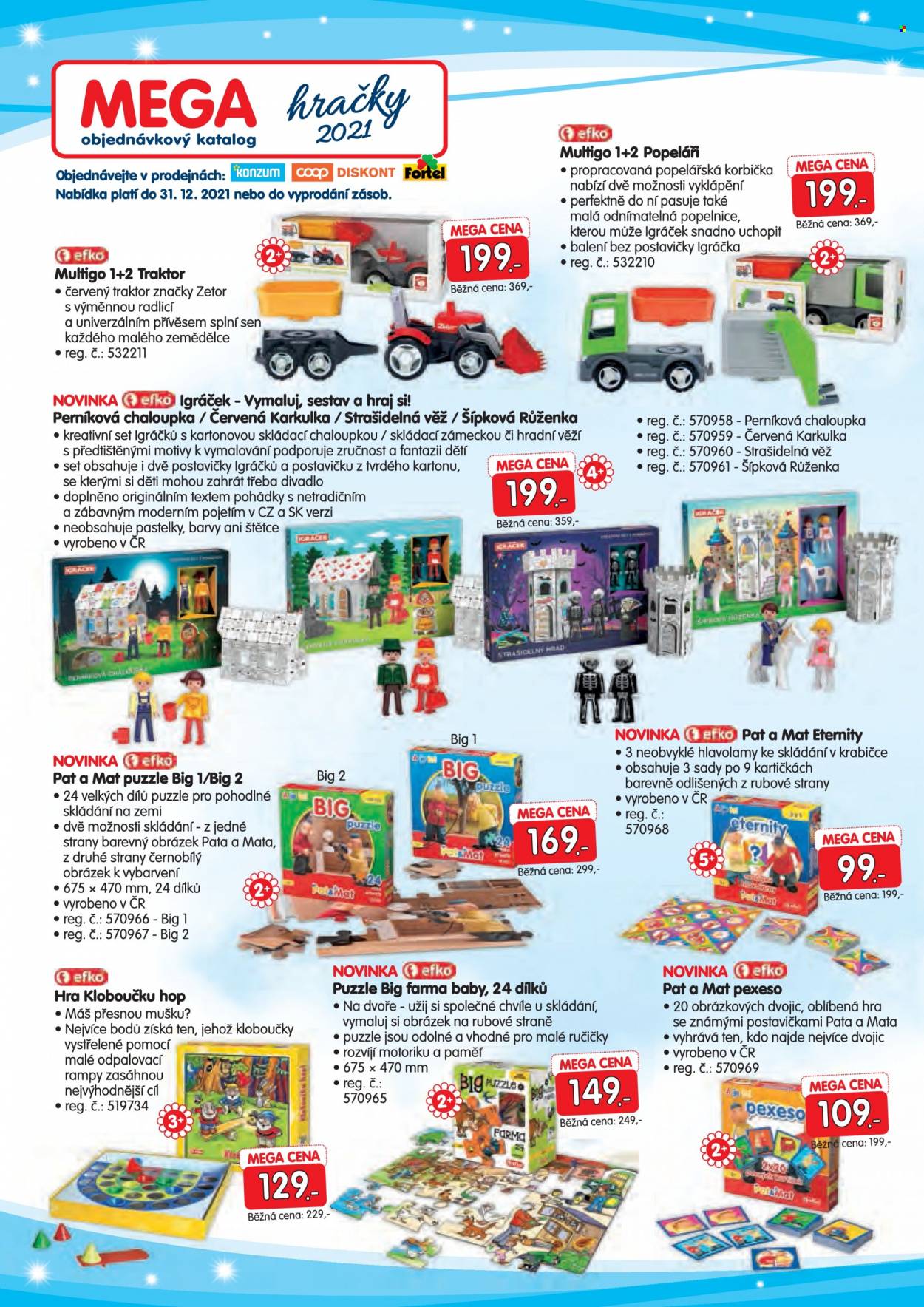 Leták Konzum - 1.11.2021 - 31.12.2021. Strana 4