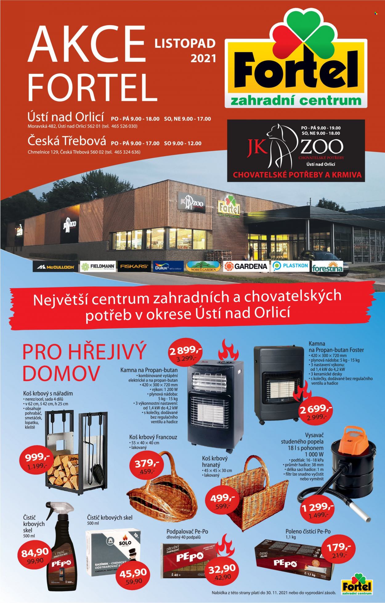 Leták Konzum - 1.11.2021 - 30.11.2021. Strana 1