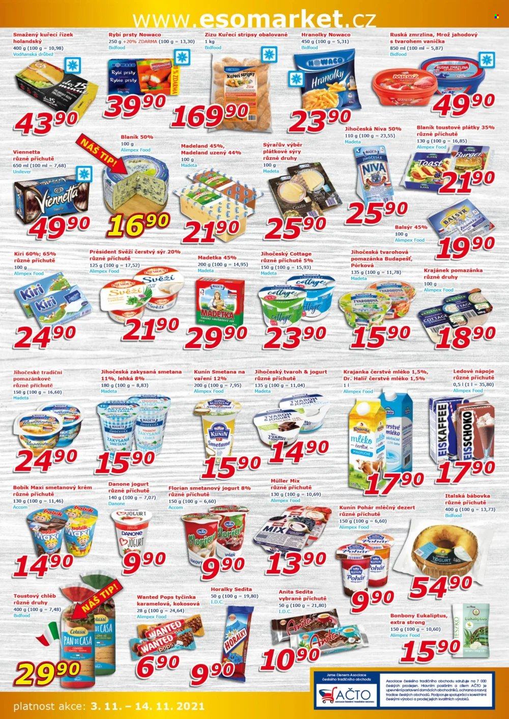 Leták ESO MARKET - 3.11.2021 - 14.11.2021. Strana 3